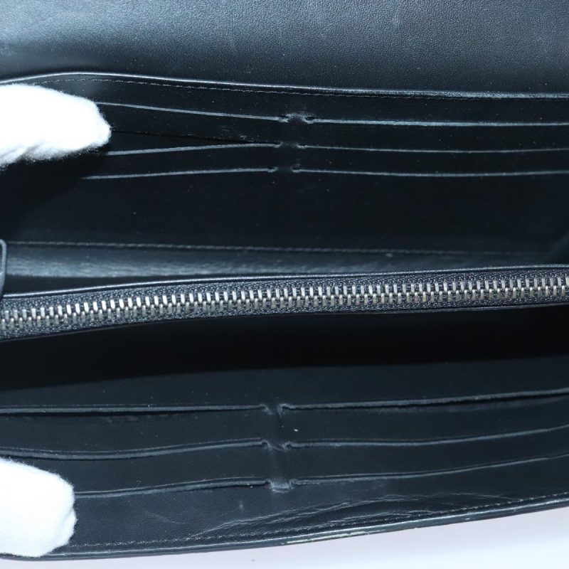 Louis Vuitton Grain Cowhide leather Portefeuille Twist Wallet M61495 Auth 91752 - Image 10