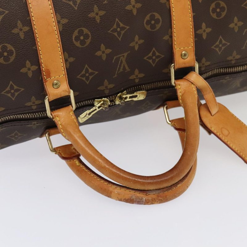 Louis Vuitton Monogram Keepall 60 Boston Bag M41422  91763 - Image 7