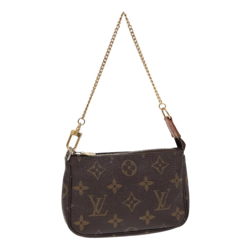Louis Vuitton Monogram Mini Pochette Accessoires Pouch M58009  91851