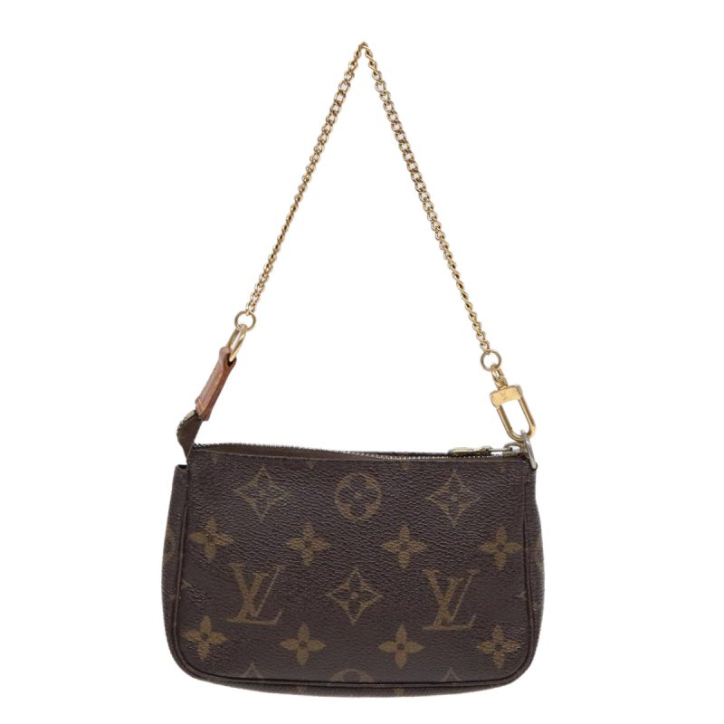 Louis Vuitton Monogram Mini Pochette Accessoires Pouch M58009  91851 - Image 2