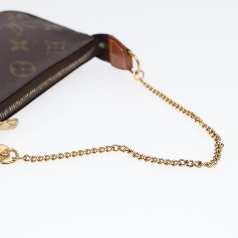 Louis Vuitton Monogram Mini Pochette Accessoires Pouch M58009  91851 - Image 7