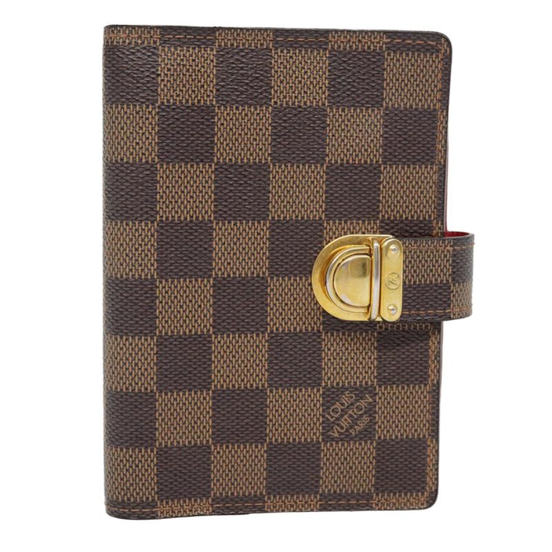 Louis Vuitton Damier Ebene Agenda PM Koala Day Planner Cover R21011 Auth 91855