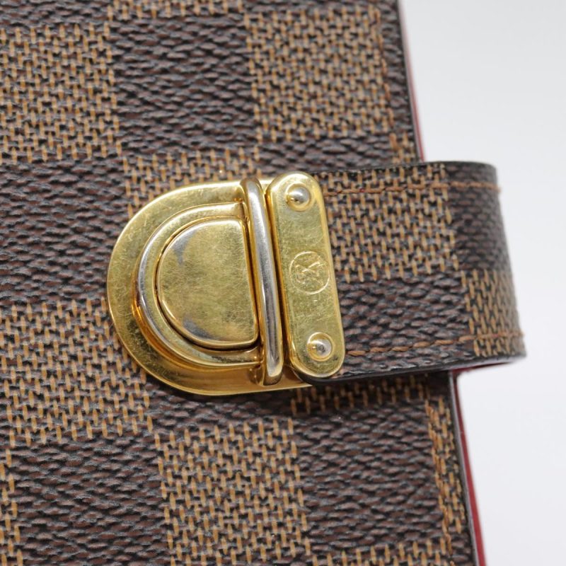 Louis Vuitton Damier Ebene Agenda PM Koala Day Planner Cover R21011 Auth 91855 - Image 8