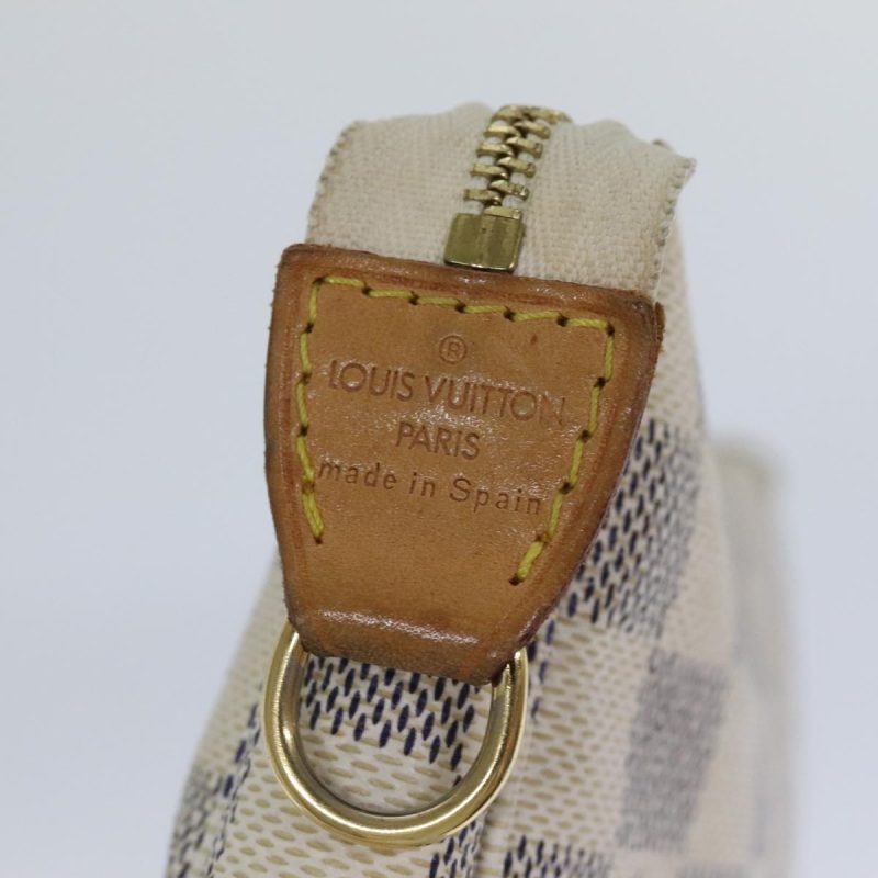 Louis Vuitton Damier Azur Pochette Accessoires Pouch N51986  91862 - Image 9