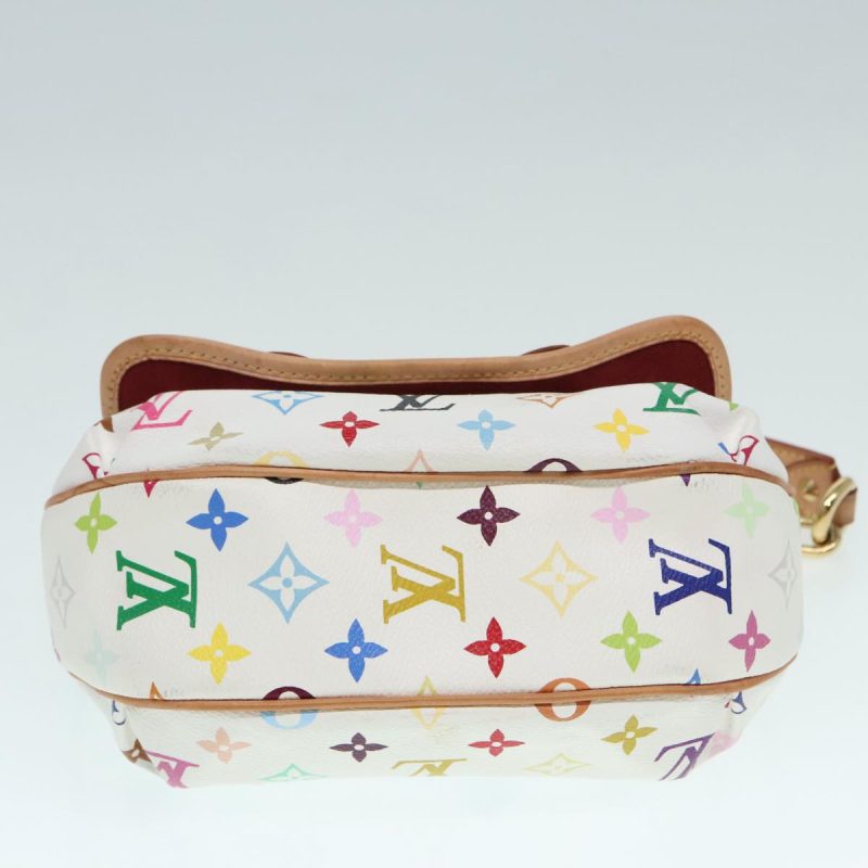 Louis Vuitton Monogram Multicolor Patty Shoulder Bag White M40305  91868 - Image 5