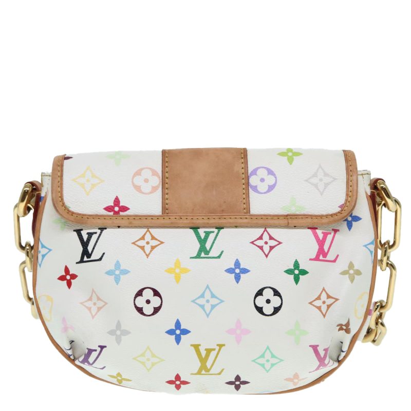 Louis Vuitton Monogram Multicolor Patty Shoulder Bag White M40305  91868 - Image 2
