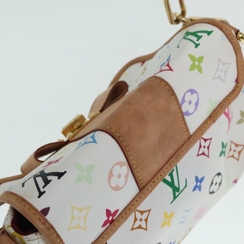 Louis Vuitton Monogram Multicolor Patty Shoulder Bag White M40305  91868 - Image 6