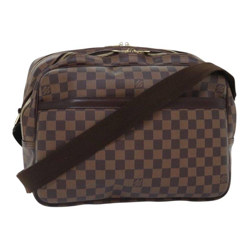 Louis Vuitton Damier Ebene Reporter GM Shoulder Bag  91869