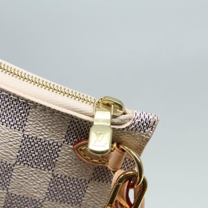 Louis Vuitton Damier Azur Neverfull MM Pouch Pouch  91904 - Image 10