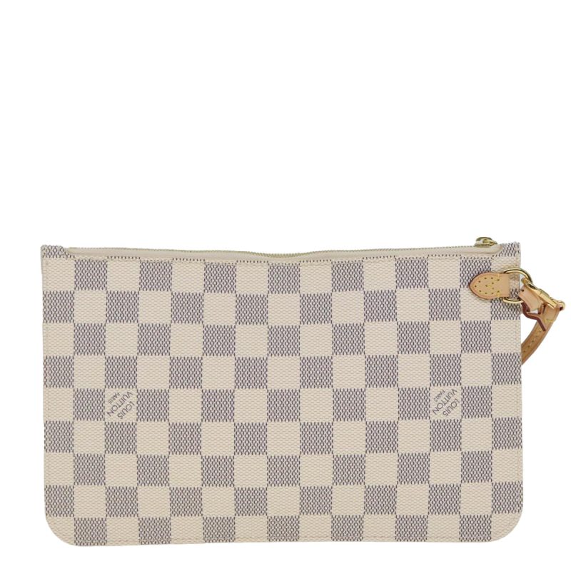 Louis Vuitton Damier Azur Neverfull MM Pouch Pouch  91904 - Image 2