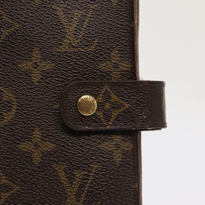Louis Vuitton Monogram Agenda MM Day Planner Cover R20105  91906 - Image 8