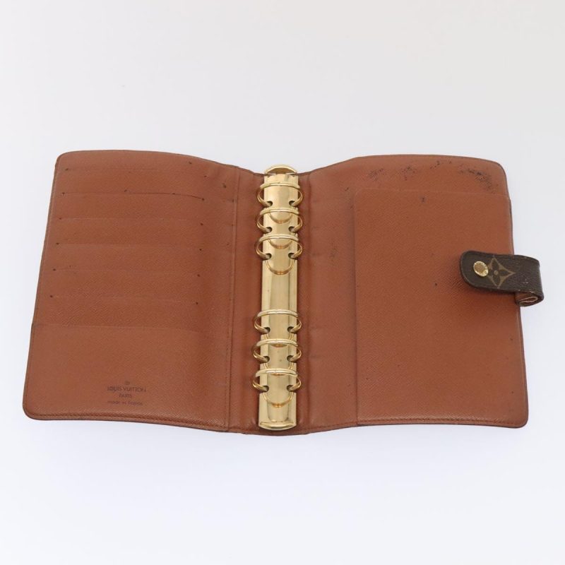 Louis Vuitton Monogram Agenda MM Day Planner Cover R20105  91906 - Image 9