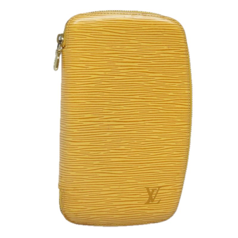 Louis Vuitton Epi Agenda Geode Travel Case Yellow M63879  91915