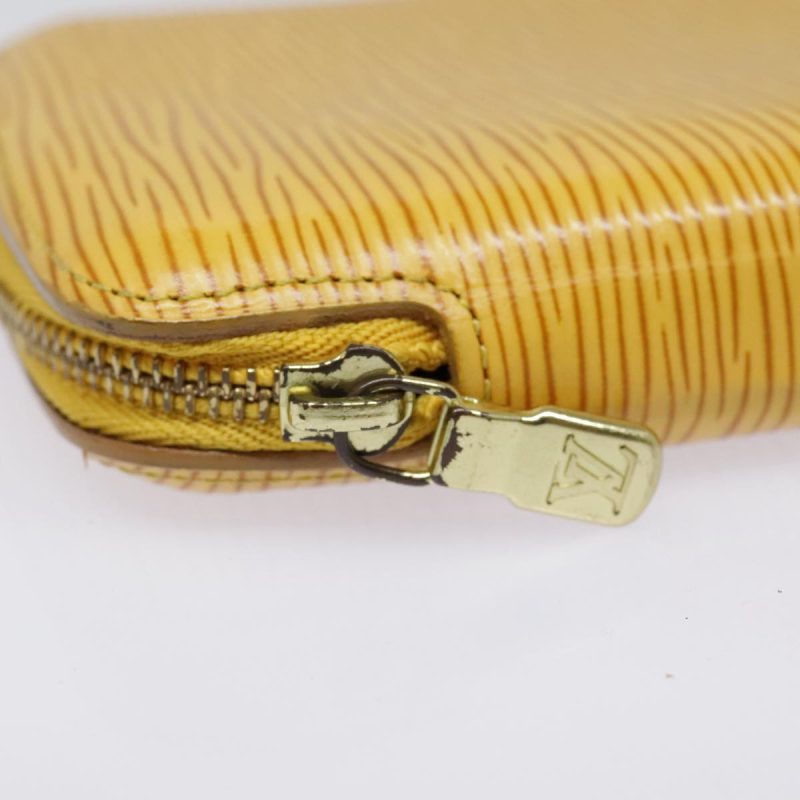 Louis Vuitton Epi Agenda Geode Travel Case Yellow M63879  91915 - Image 8