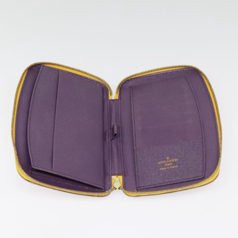 Louis Vuitton Epi Agenda Geode Travel Case Yellow M63879  91915 - Image 9