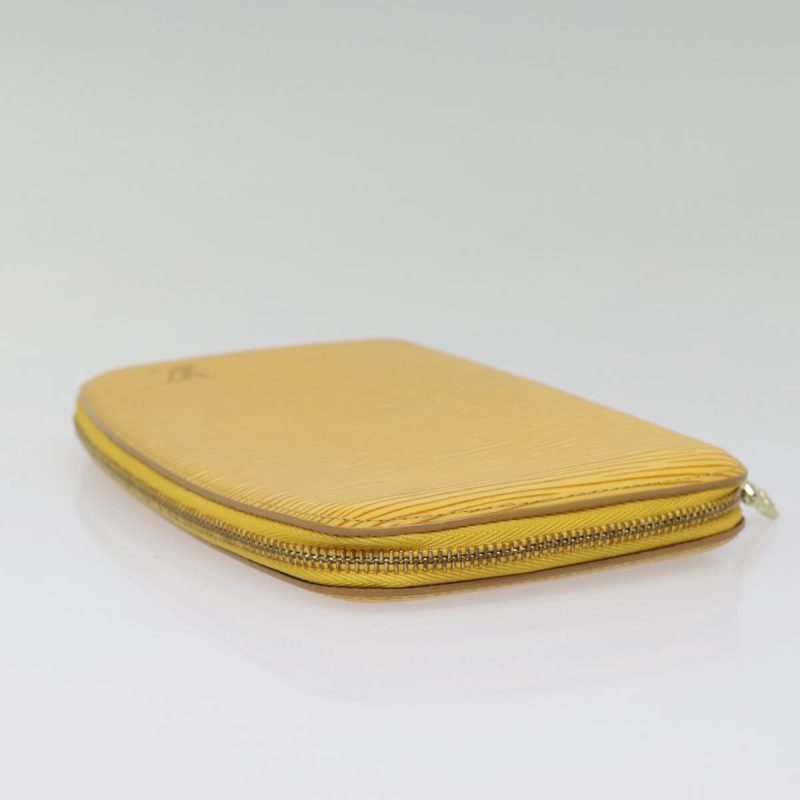 Louis Vuitton Epi Agenda Geode Travel Case Yellow M63879  91915 - Image 5