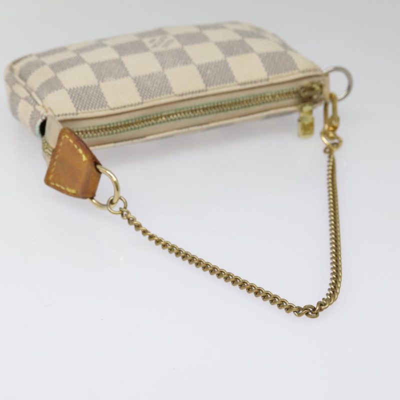 Louis Vuitton Damier Azur Mini Pochette Accessoires Pouch N63005  91921 - Image 8
