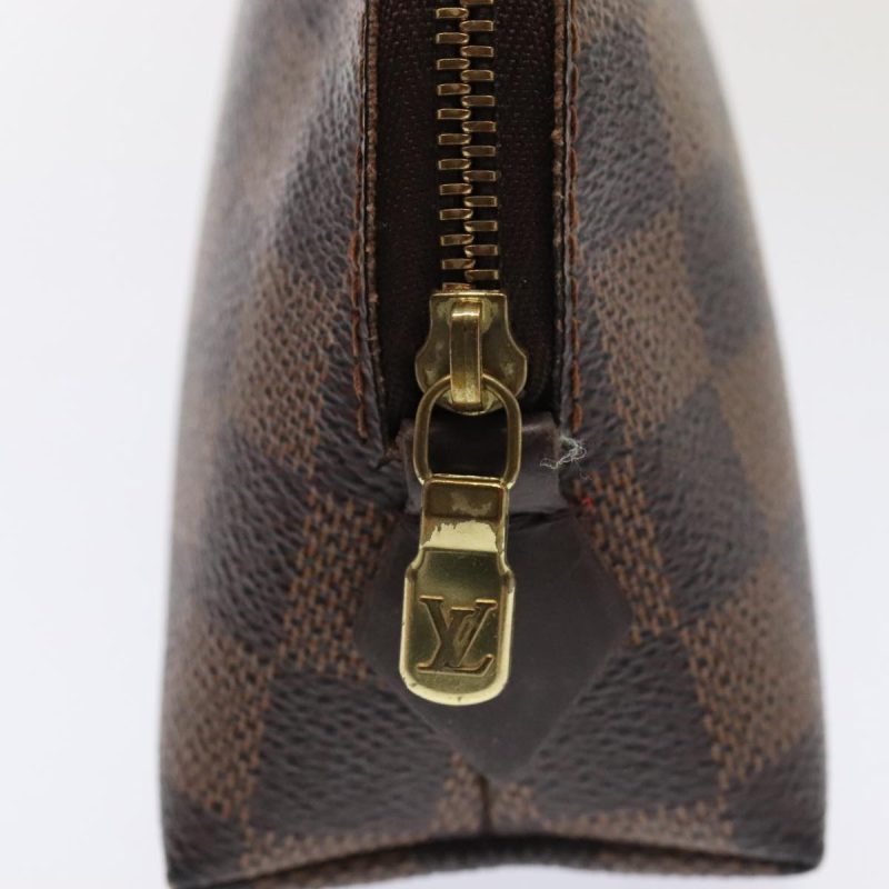 Louis Vuitton Damier Ebene Pochette Cosmetic PM Pouch N47516  91934 - Image 8