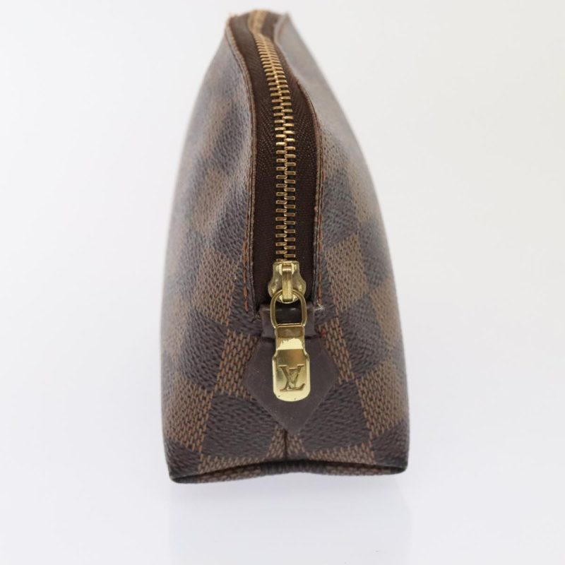 Louis Vuitton Damier Ebene Pochette Cosmetic PM Pouch N47516  91934 - Image 4