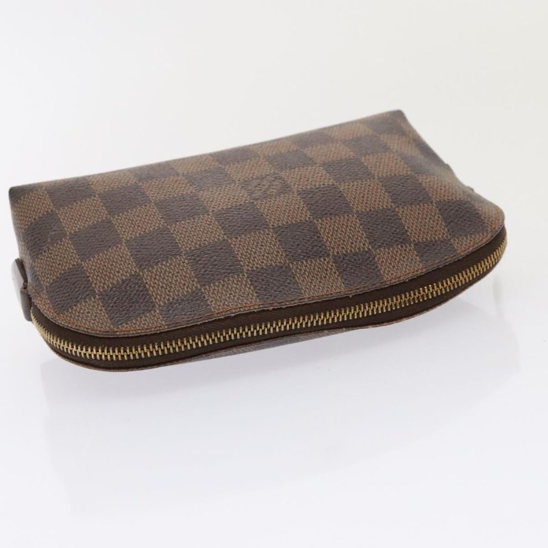 Louis Vuitton Damier Ebene Pochette Cosmetic PM Pouch N47516  91934 - Image 5