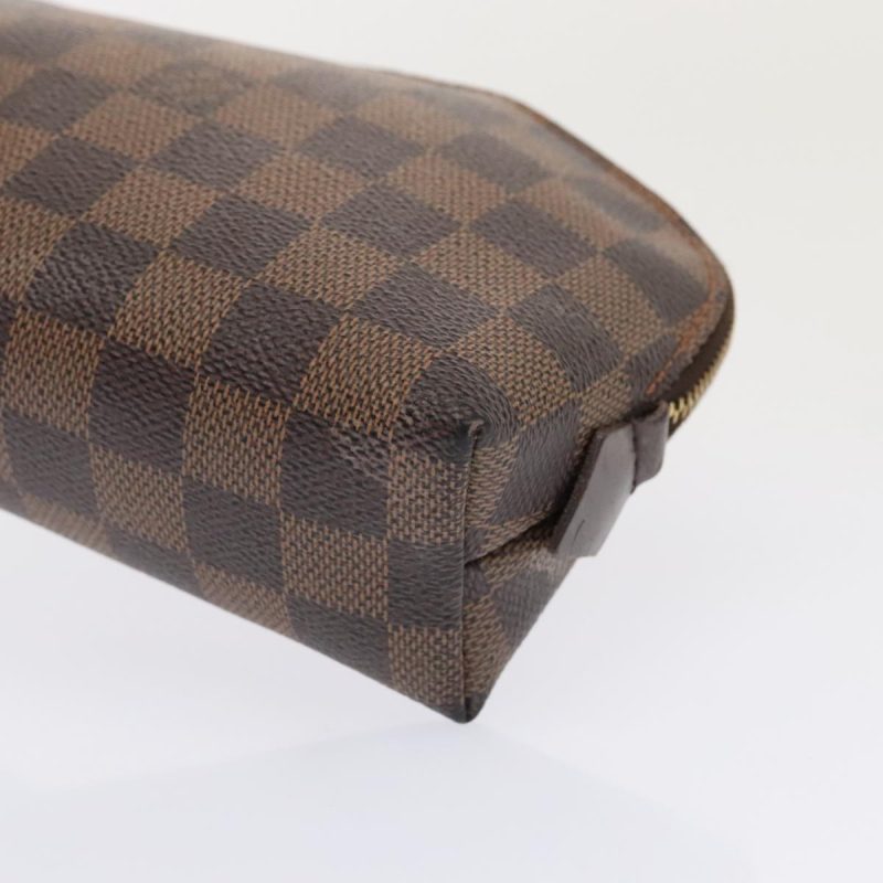 Louis Vuitton Damier Ebene Pochette Cosmetic PM Pouch N47516  91934 - Image 7