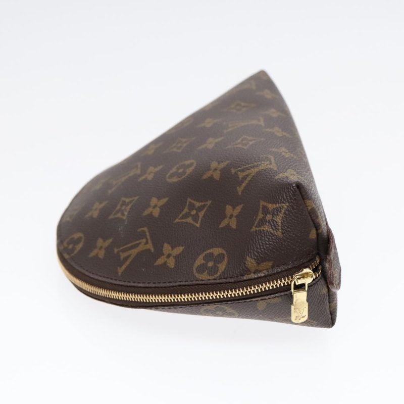 Louis Vuitton Monogram Trousse Demi Ronde Cosmetic Pouch M47520  91944 - Image 3