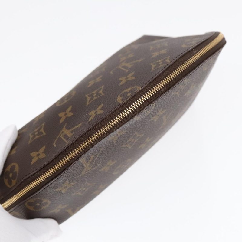 Louis Vuitton Monogram Trousse Demi Ronde Cosmetic Pouch M47520  91944 - Image 5