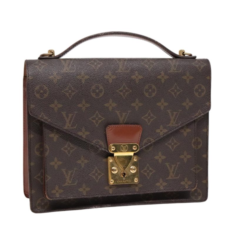 Louis Vuitton Monogram Monceau 28 Hand Bag 2way M51185  91965