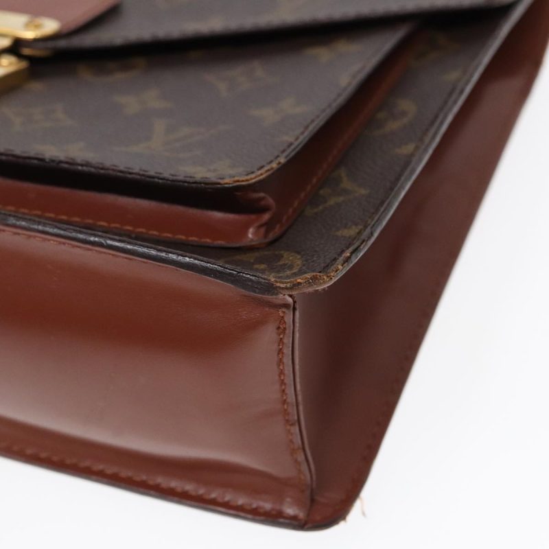 Louis Vuitton Monogram Monceau 28 Hand Bag 2way M51185  91965 - Image 8