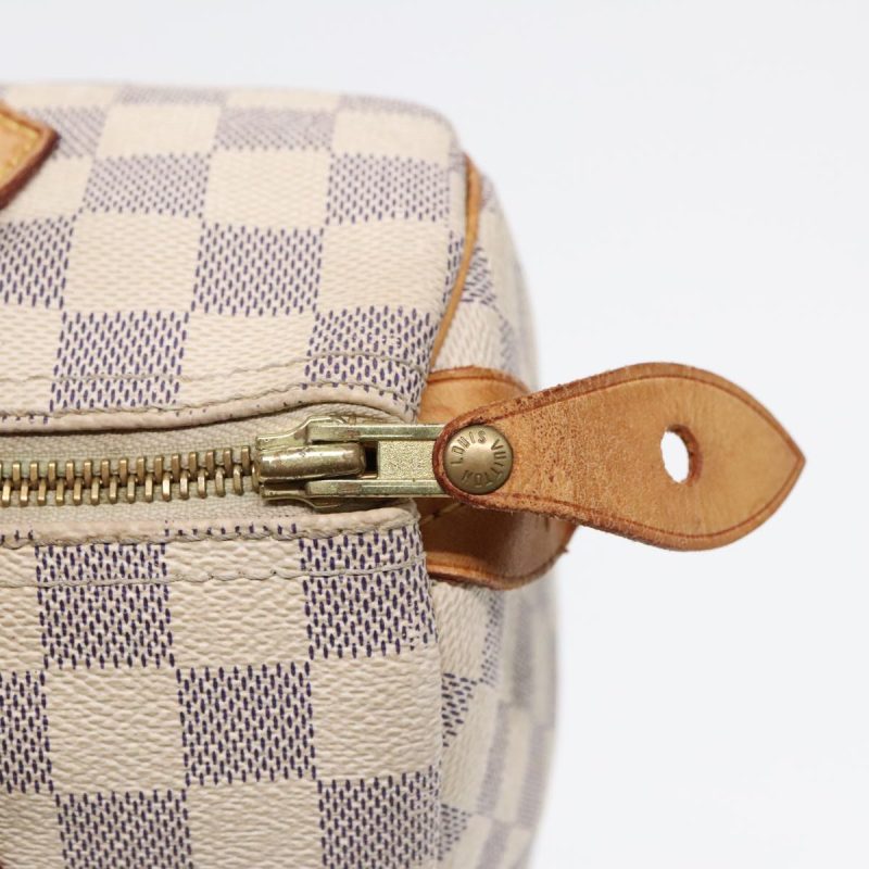 Louis Vuitton Damier Azur Speedy 25 Hand Bag N41534  92015 - Image 9