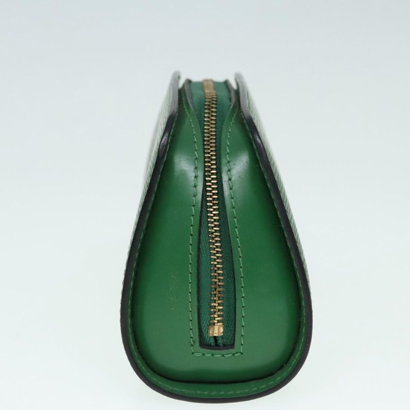 Louis Vuitton Epi Dauphine PM Cosmetic Pouch Green M48444  92025 - Image 3