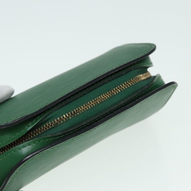 Louis Vuitton Epi Dauphine PM Cosmetic Pouch Green M48444  92025 - Image 5