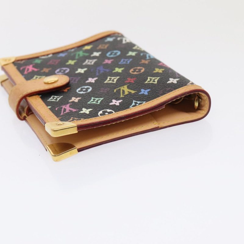 Louis Vuitton Multicolor Agenda PM Day Planner Cover Black R21076  92030 - Image 6