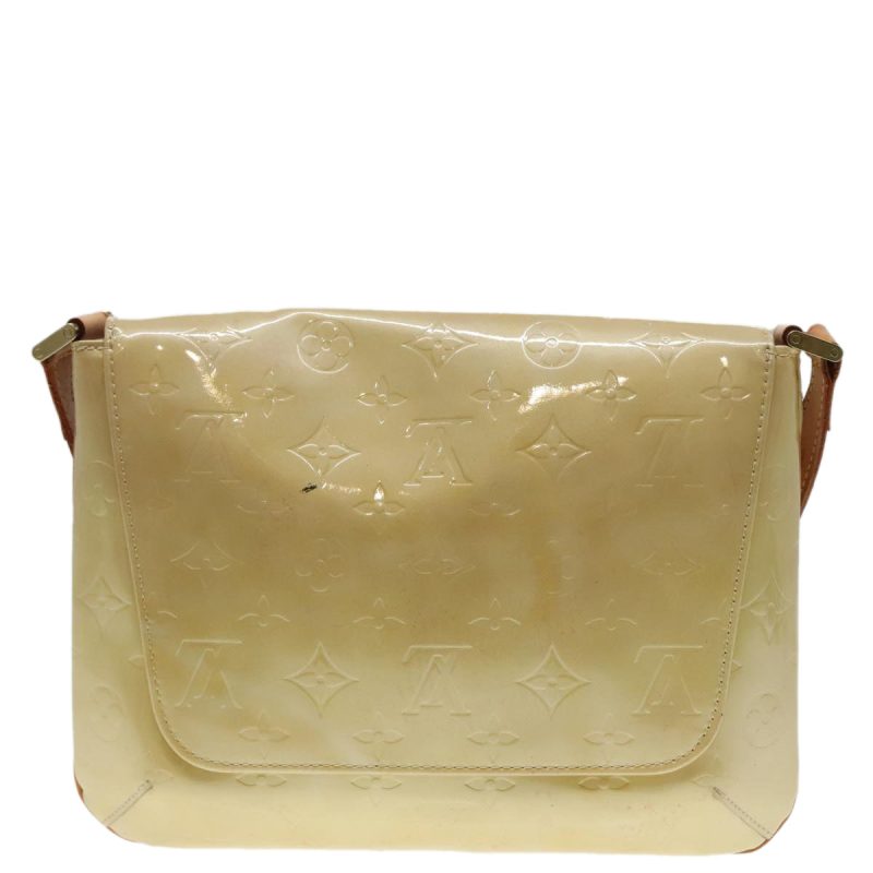 Louis Vuitton Monogram Vernis Thompson Street Bag Beige M91301  92037 - Image 2
