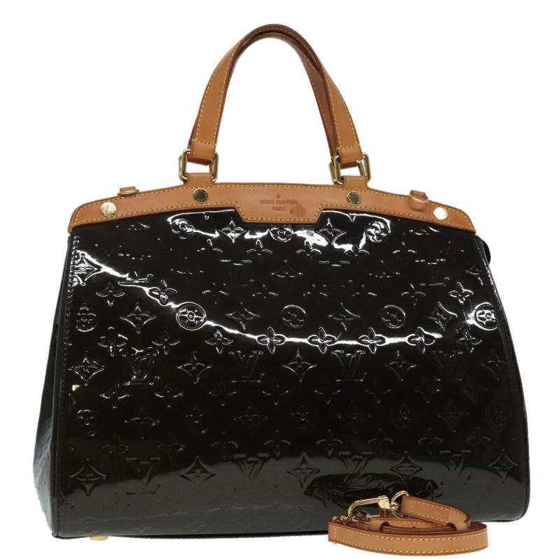 Louis Vuitton Vernis Blair GM Hand Bag 2way Terre Domble M91453  92041