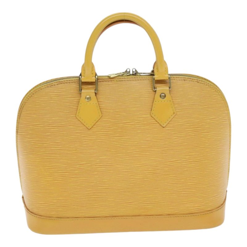 Louis Vuitton Epi Alma Hand Bag Yellow M52149  92048 - Image 2