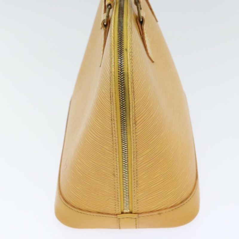Louis Vuitton Epi Alma Hand Bag Yellow M52149  92048 - Image 3