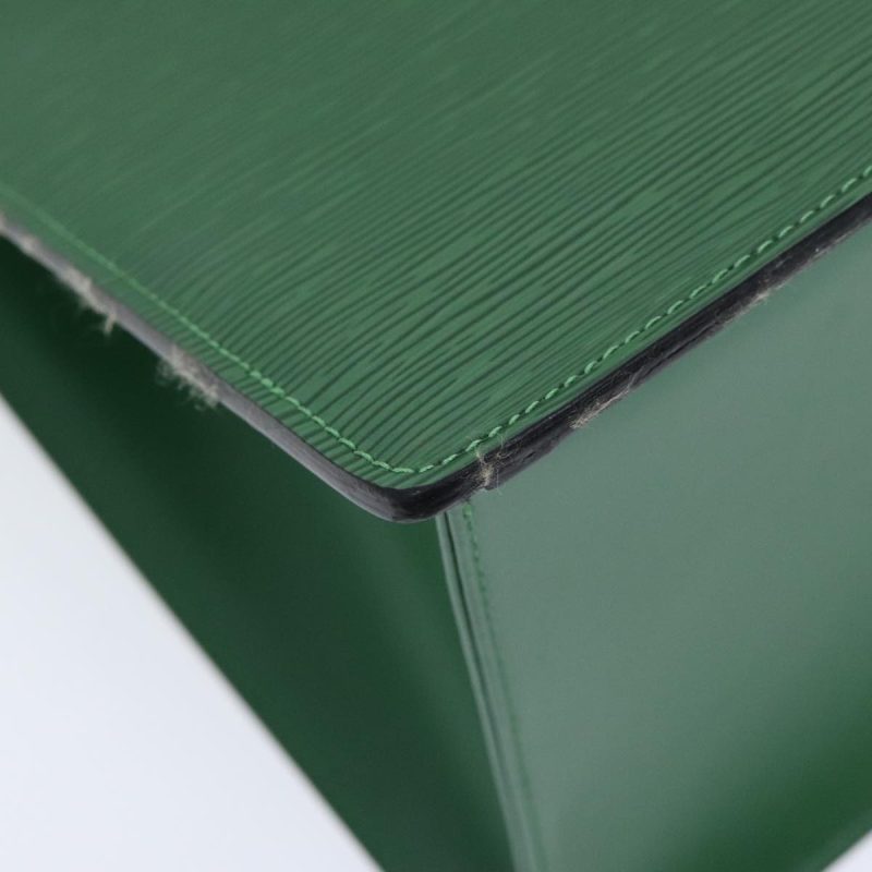Louis Vuitton Epi Riviera Hand Bag Green M48184  92055 - Image 10