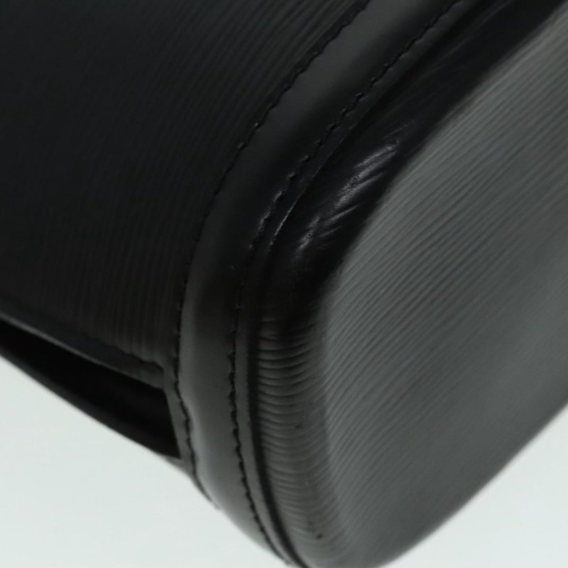 Louis Vuitton Epi Lussac Shoulder Bag Black M52282  92056 - Image 9