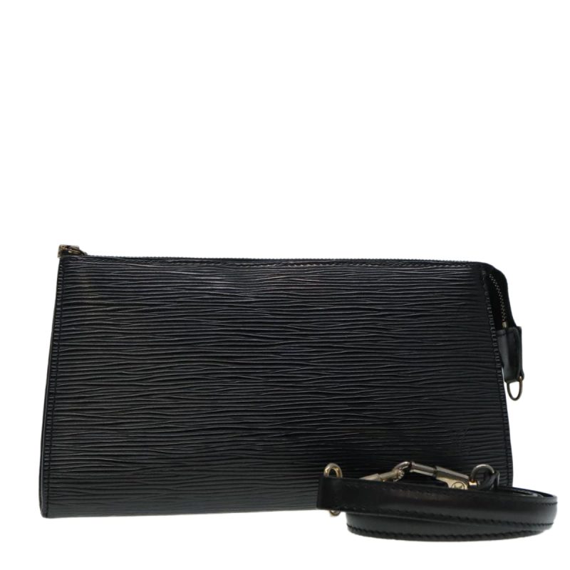 Louis Vuitton Epi Pochette Accessoires Pouch Black M52982  92159