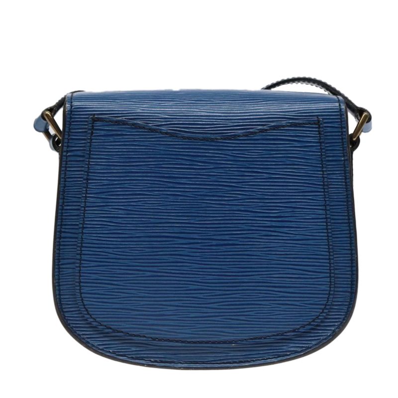 Louis Vuitton Epi Saint Cloud PM Shoulder Bag Blue M52195  92182 - Image 2