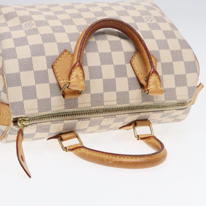 Louis Vuitton Damier Azur Speedy 25 Hand Bag N41534  92185 - Image 6