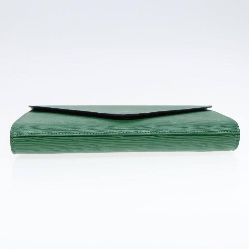 Louis Vuitton Epi Art Deco Clutch Bag Green M52634  92192 - Image 6