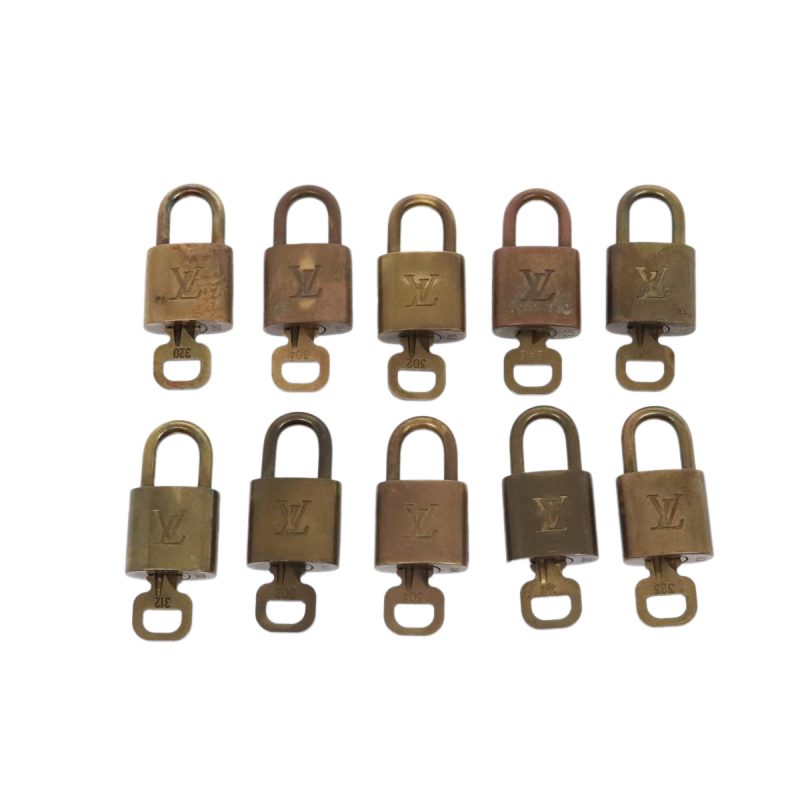 Louis Vuitton Padlock 10set metal Gold Tone  92213 - Image 2