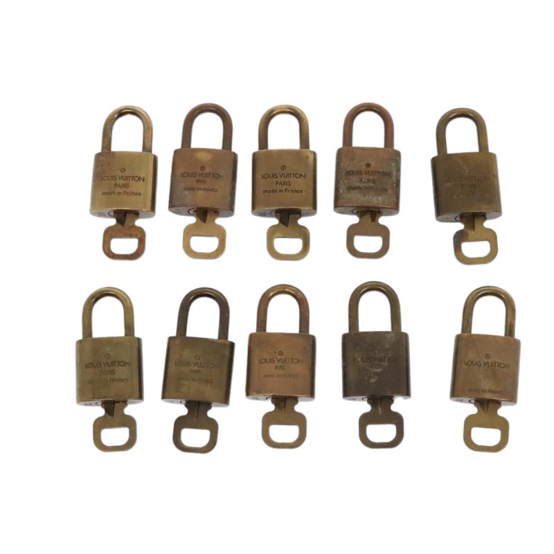 Louis Vuitton Padlock 10set metal Gold Tone  92213 - Image 3