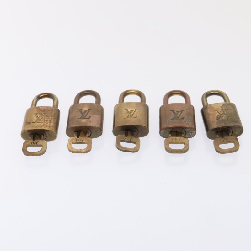 Louis Vuitton Padlock 10set metal Gold Tone  92213 - Image 4