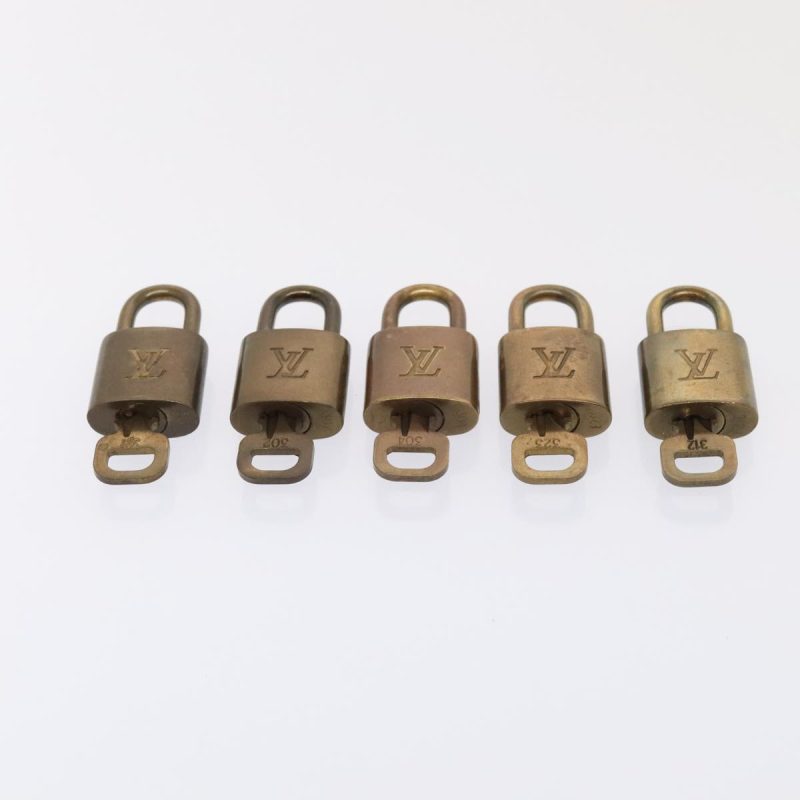 Louis Vuitton Padlock 10set metal Gold Tone  92213 - Image 6