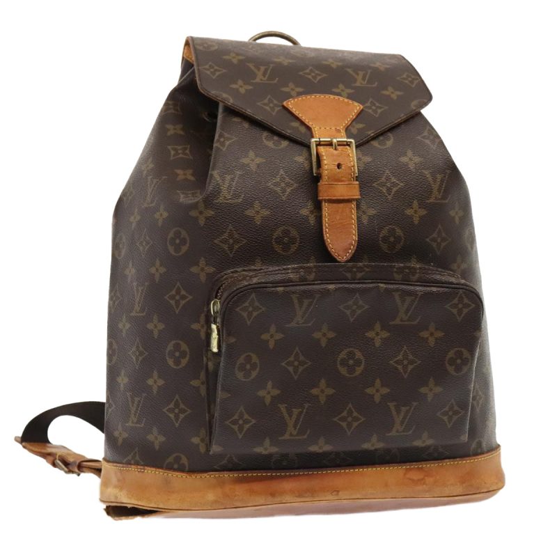Louis Vuitton Monogram Montsouris GM Backpack M51135  92229