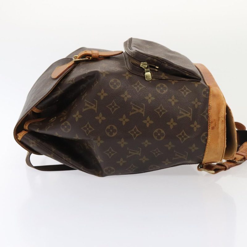 Louis Vuitton Monogram Montsouris GM Backpack M51135  92229 - Image 4