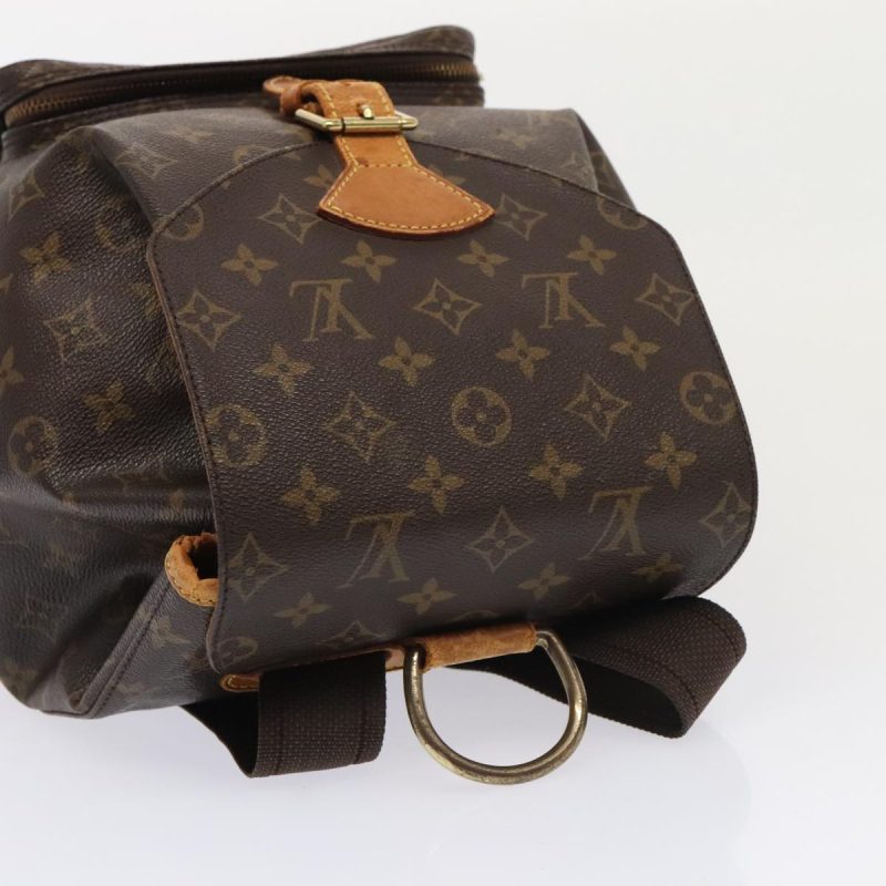 Louis Vuitton Monogram Montsouris GM Backpack M51135  92229 - Image 6
